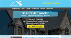 Desktop Screenshot of christianbrothersroofing.com