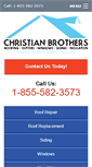 Mobile Screenshot of christianbrothersroofing.com